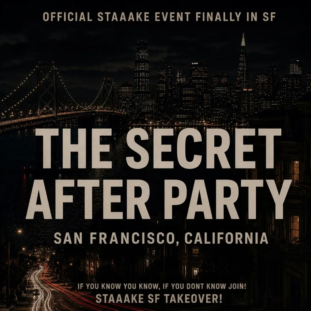 The Secret (AI)fter Party - staaake in SF — Reverse Network Meet