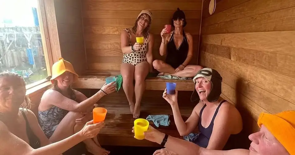 Weekly Sauna Social by the Sea