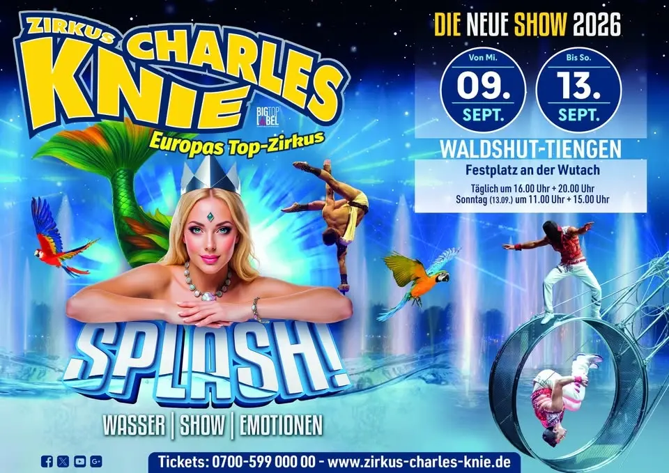 ZIRKUS CHARLES KNIE IN WALDSHUT-TIENGEN