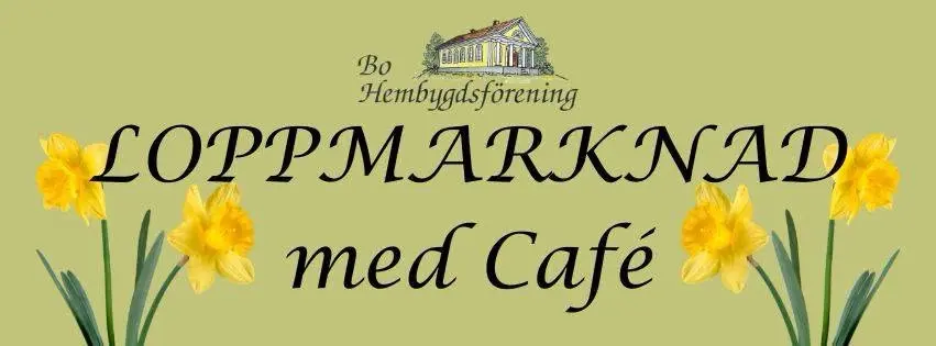 Loppmarknad med café