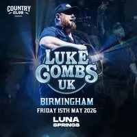 Luke Combs UK - With Full Band Live - Birmingham