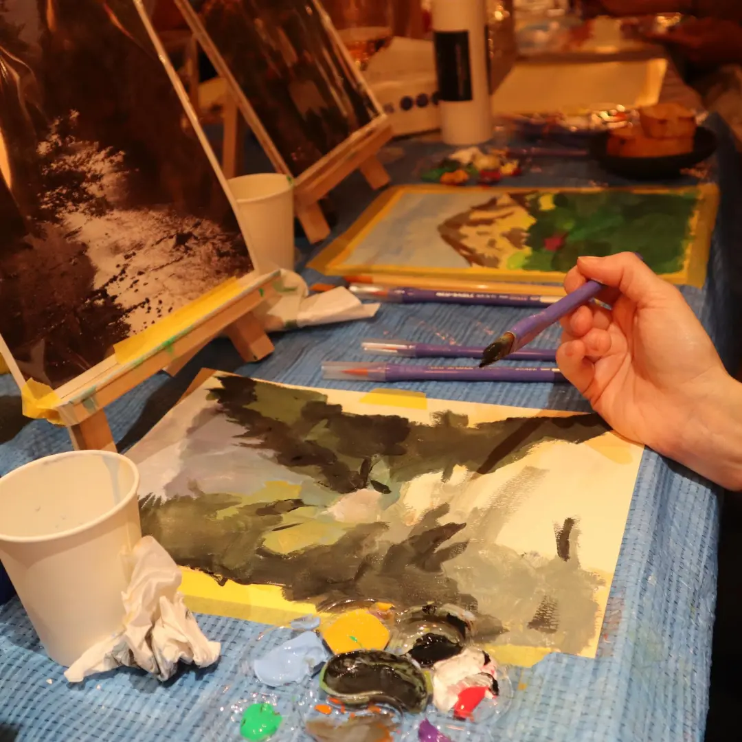 Paint & Sip @ Coaster Aobadai