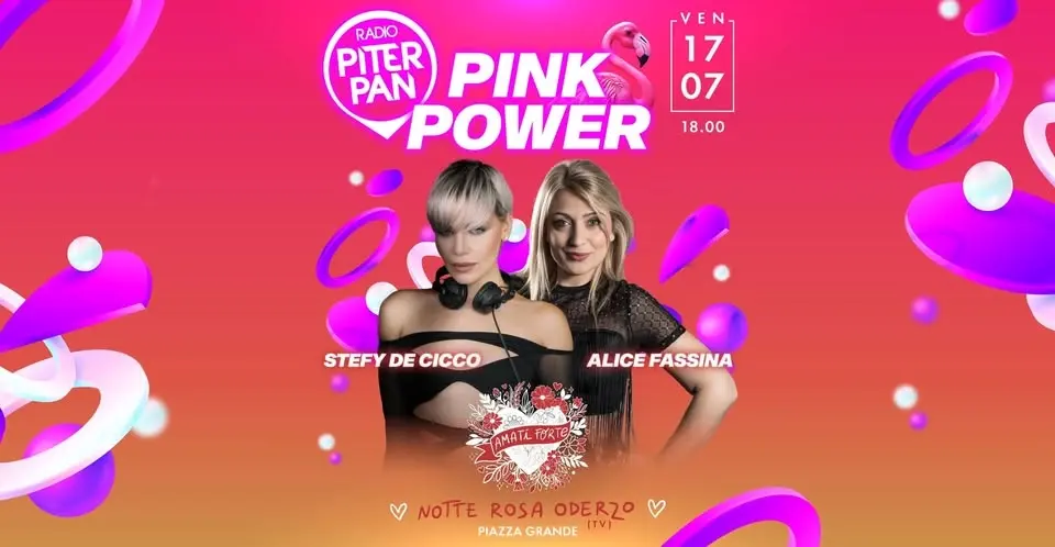 Piterpan Pink Power @ Notte Rosa Oderzo 2026 | Oderzo TV
