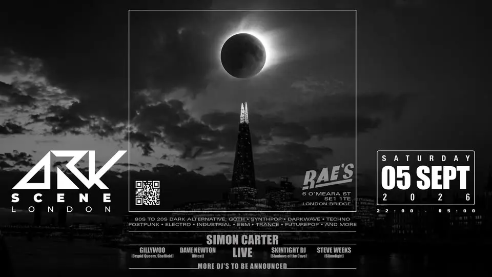 Dark Scene London - Eclipse: with live show from Simon Carter