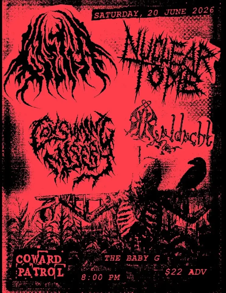 GOETIA + NUCLEAR TOMB + MALDACHT + CONSUMING MISERY