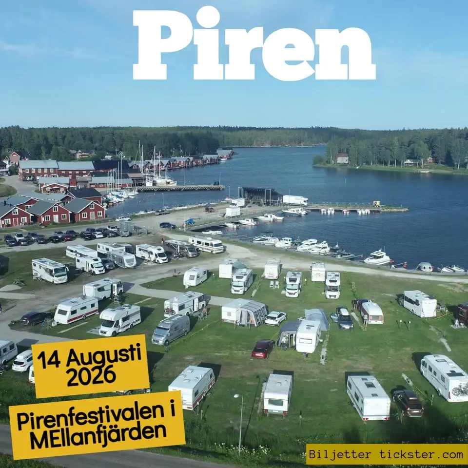 Pirenfestivalen i Mellanfjärden 2026  14 Augusti