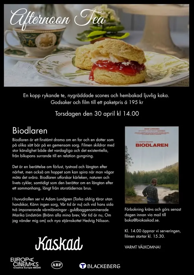 Afternoon Tea, Film: Biodlaren