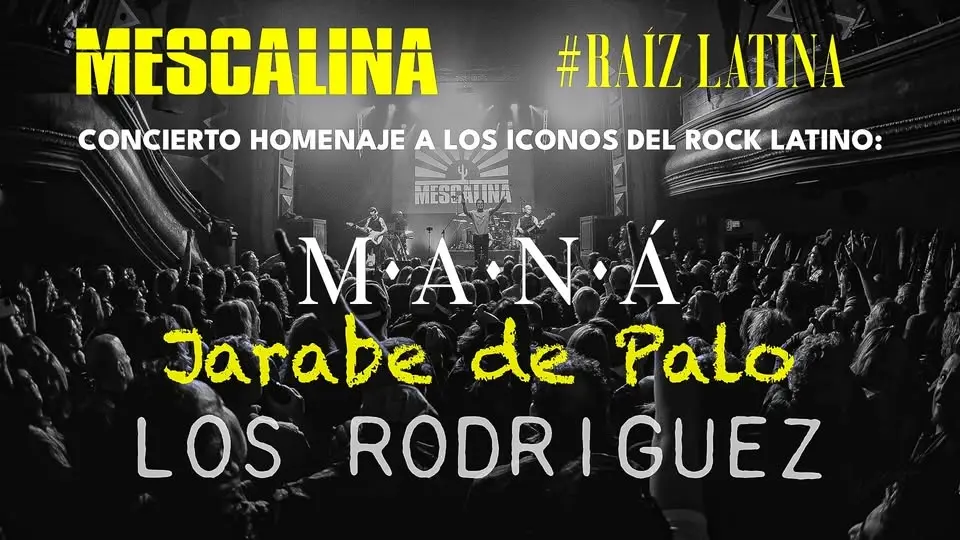 Los Rodríguez, Jarabe De Palo y Maná por MESCALINA en Murcia
