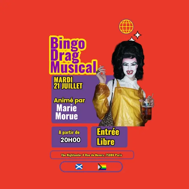 Bingo Drag Musical Marie Morue
