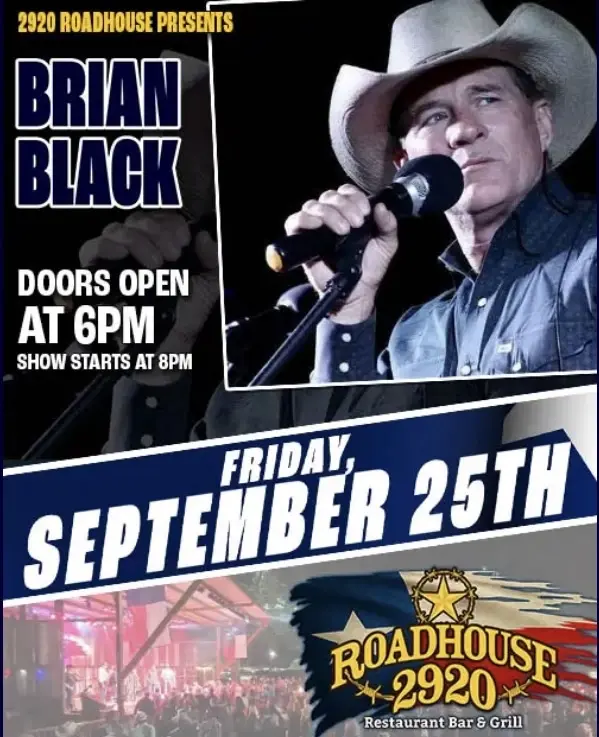 Brian Black at 2920 Roadhouse