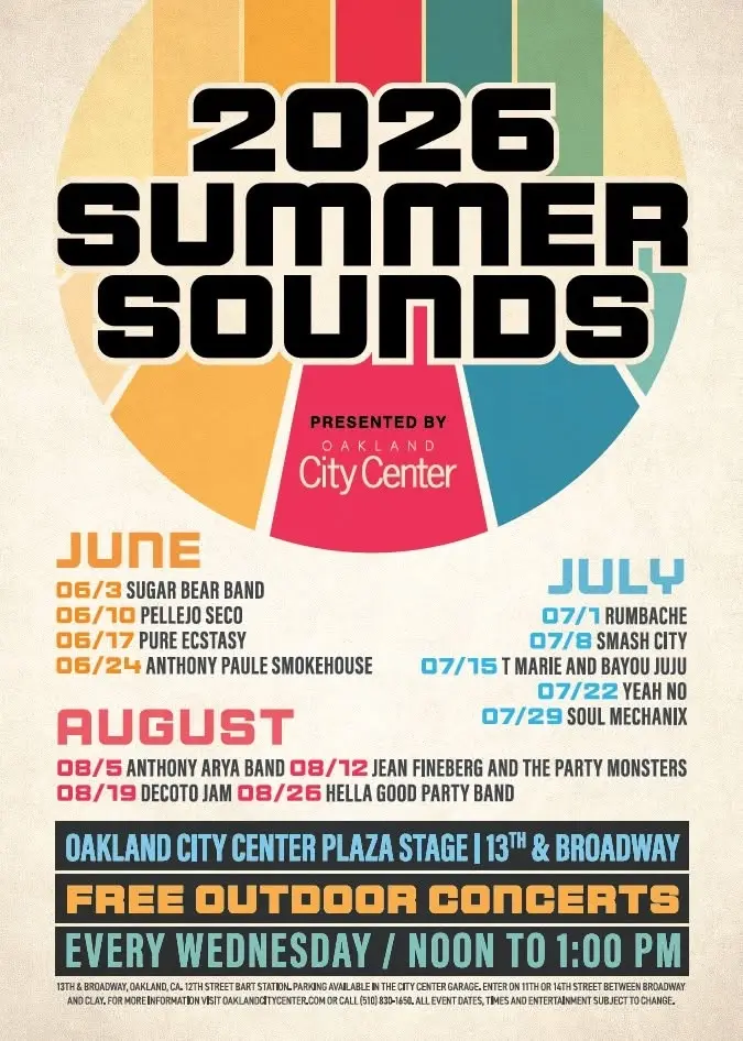 2026 Summer Sounds - Presented by Oakland City Center