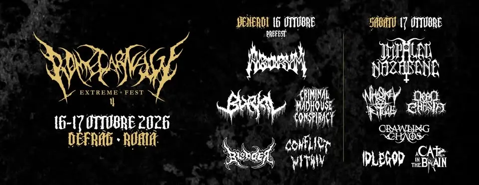ROME CARNAGE EXTREME FEST 2026