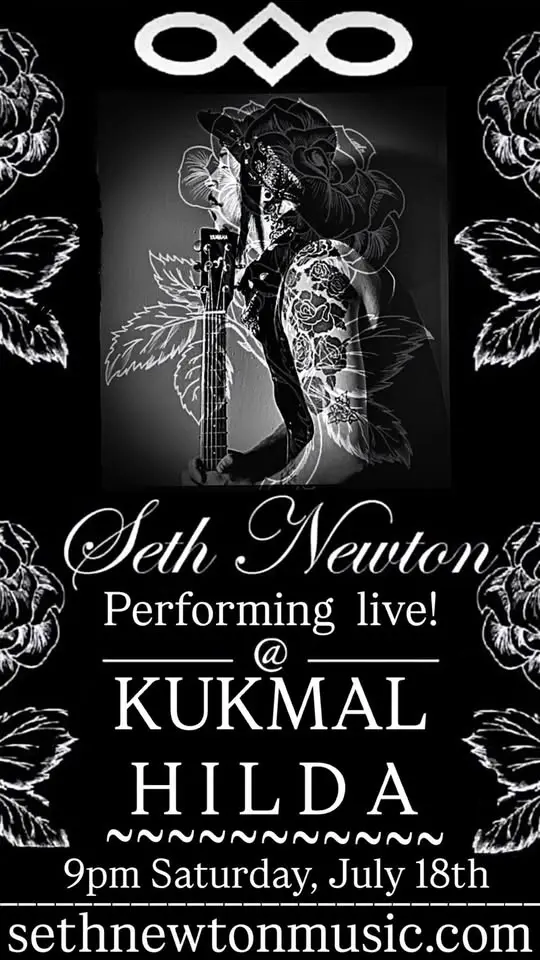 Seth Newton *LIVE* @ KUKMAL HILDA {Prague,Czech Republic}