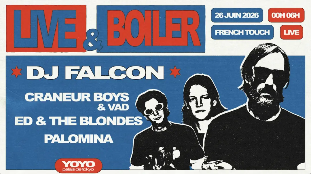 Live & Boiler: FALCON, Ed & The Blondes & CraneurBoys