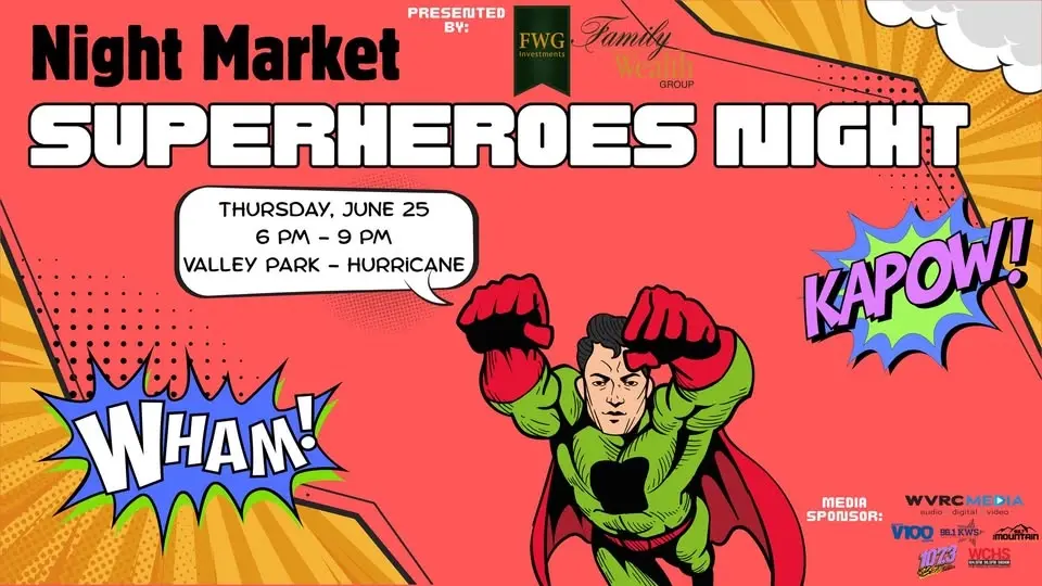 Night Market - Superheroes Night