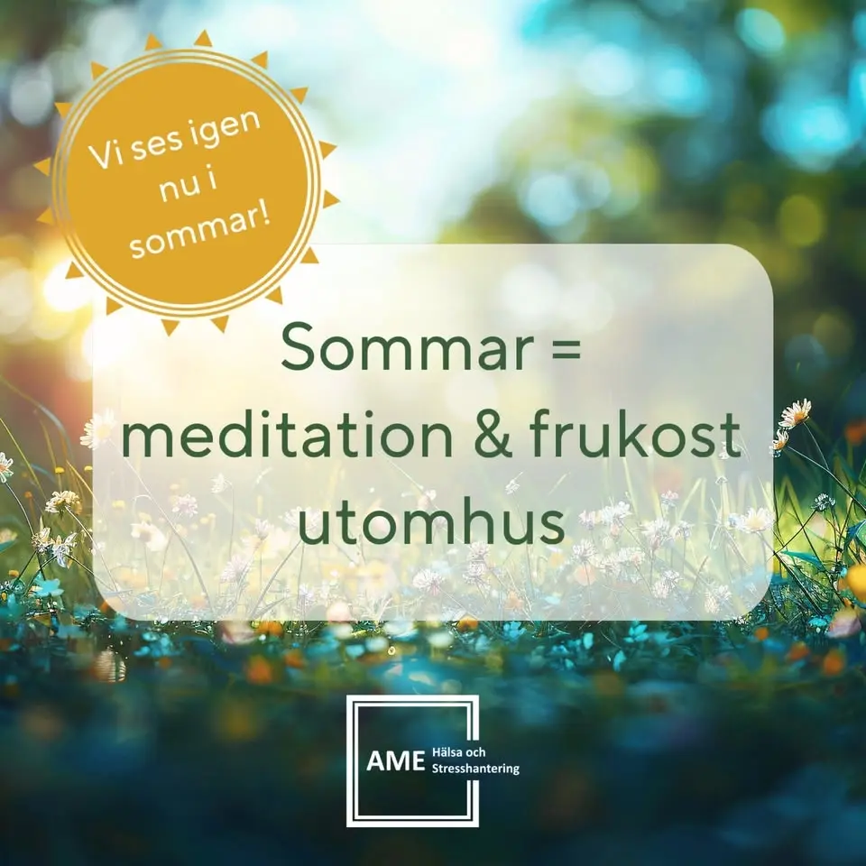 UTOMHUSMEDITATION MED FRUKOST - Laholms Stadspark