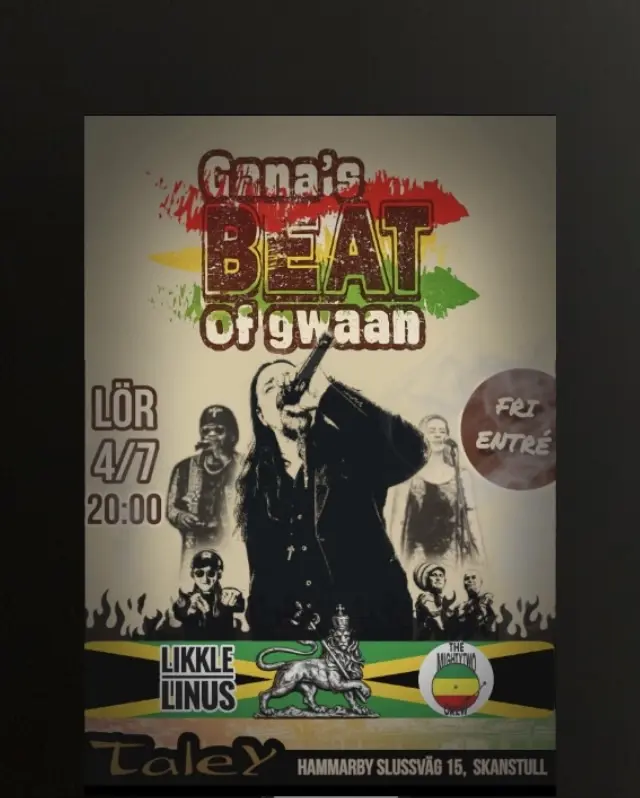 Gana's Beat Of Gwaan på Taley's!