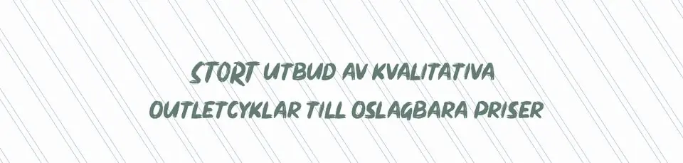 Stor utförsäljning av cyklar till super priser!