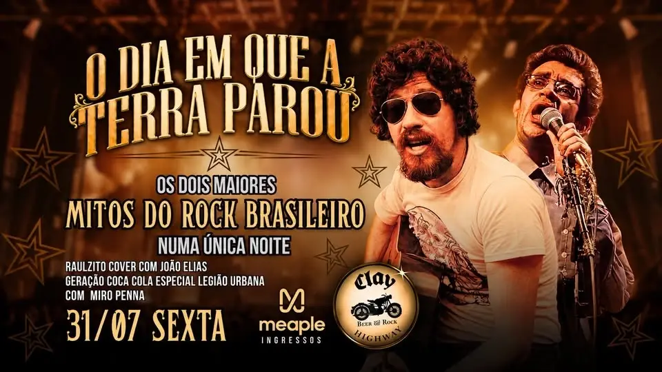RAUL SEIXAS COVER E LEGIÃO URBANA  TRIBUTO - show de rock em Curitiba