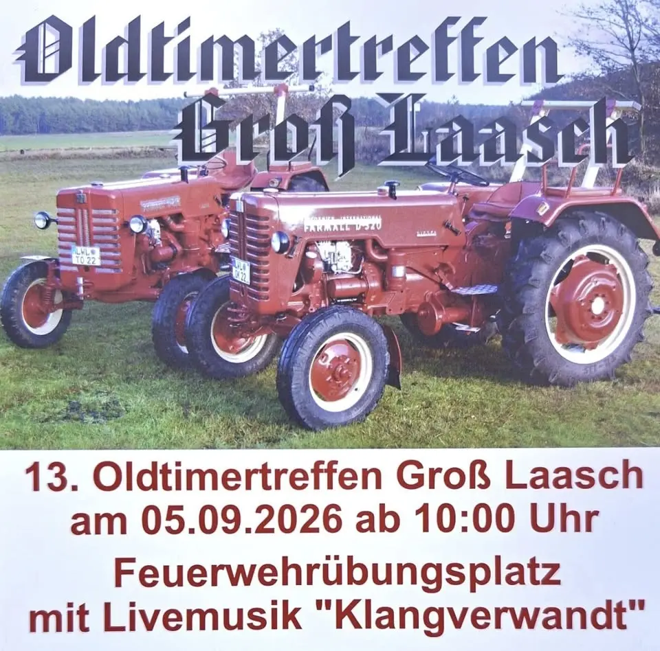 13. Oldtimertreffen Groß Laasch 