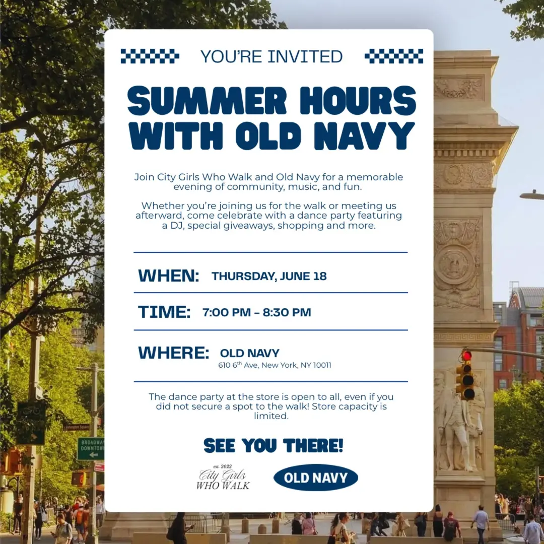 Summer Hours with Old Navy