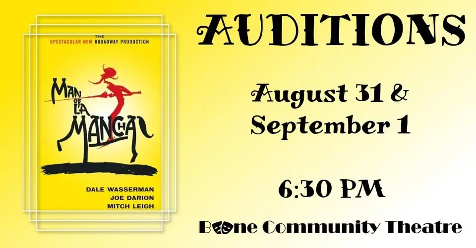 Man of La Mancha - Auditions