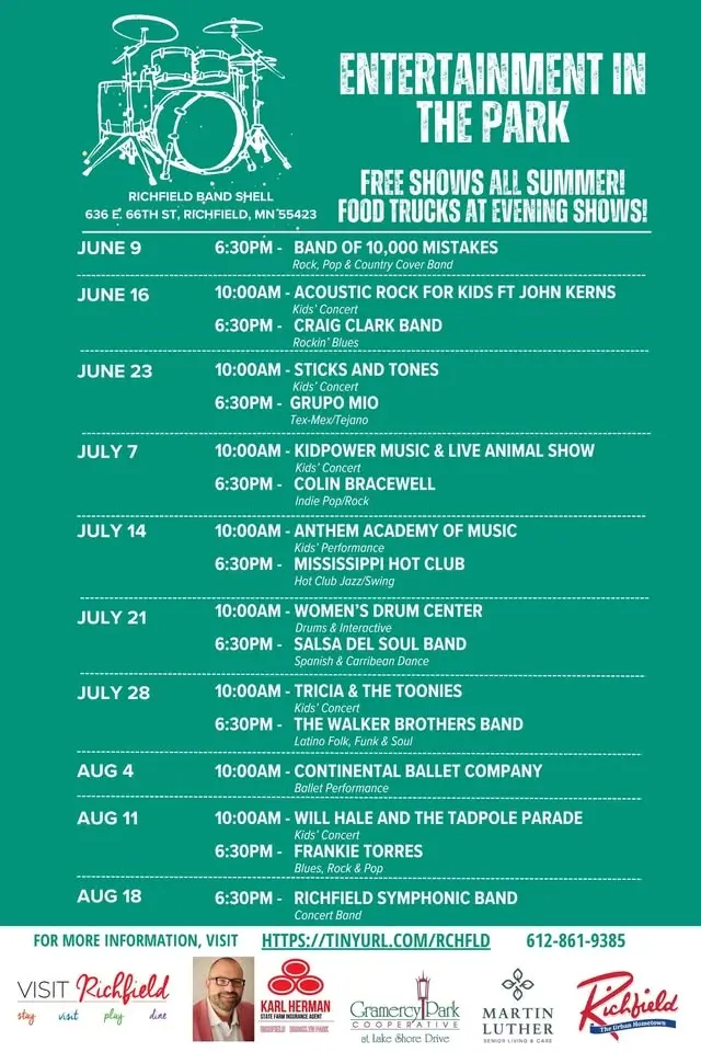 Entertainment in the Parks: Frankie Torres (blues/rock/pop)