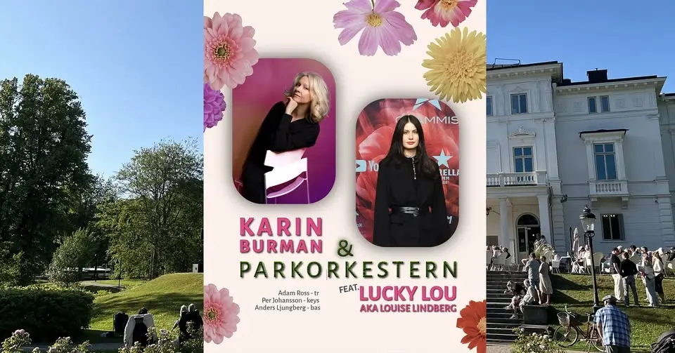 Musik på slottet: Karin Burman, Parkorkestern & LUCKY LOU
