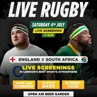 England vs South Africa Rugby Live Screening