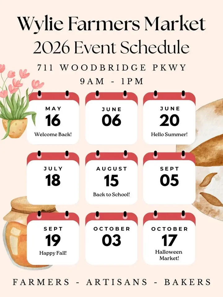 Wylie Farmers Market - June 6th