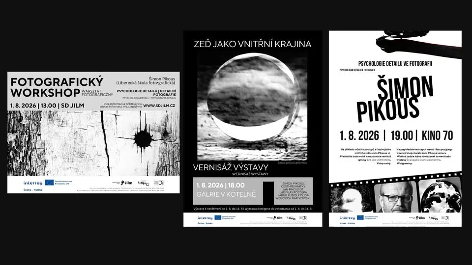FOTOGRAFICKÉ ODPOLEDNE A VEČER S ŠIMONEM PIKOUSEM