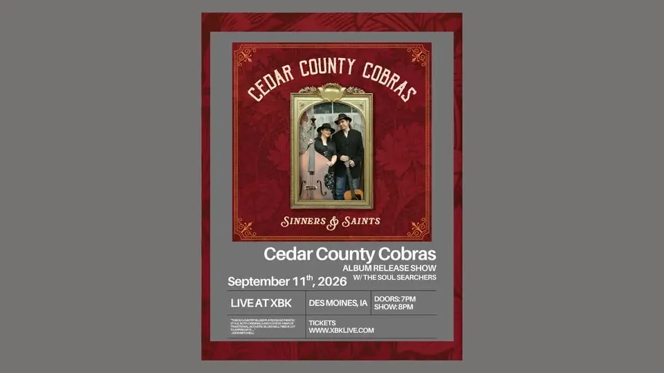 Cedar Country Cobras - Album Release w/ The Soul Searchers
