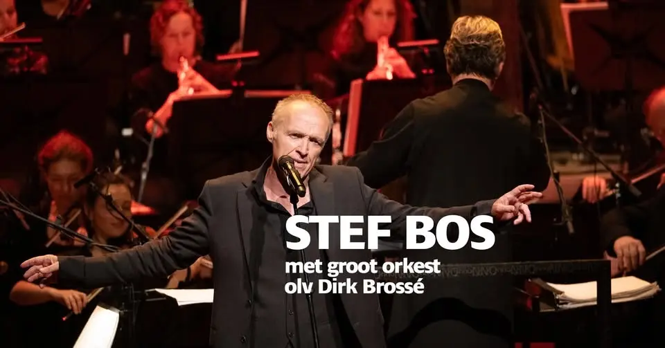 Stef Bos met groot orkest olv Dirk Brossé | Brugge
