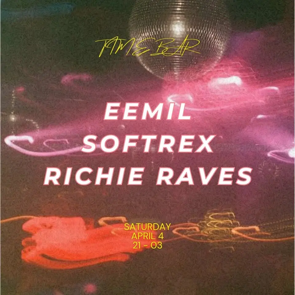 ☆.。EEMIL ‧ SOFTREX ‧ RICHIE RAVES ‧˚*༓☆ 𝒮𝒜𝒯𝒰𝑅𝒟𝒜𝒴 @ 𝒯𝐼𝑀𝐸𝐵𝒜𝑅