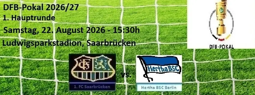 DFB-Pokal 2026/27 - 1. Hauptrunde