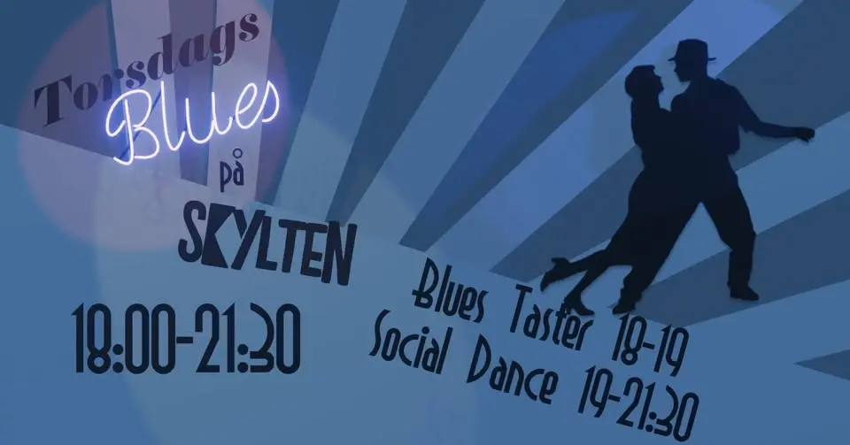 Blues Socialdans inkl prova-på för nybörjare