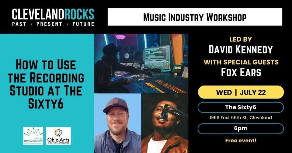 Workshop: How to Use the Recording Studio at The Sixty6