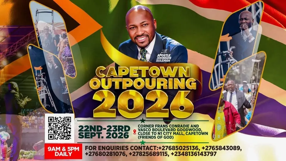 CAPE TOWN OUTPOURING 2026