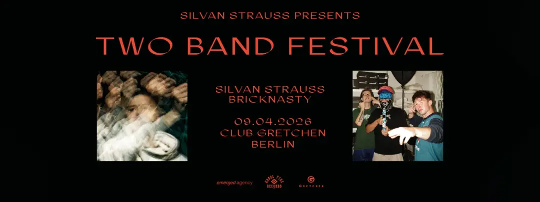 [Cancelled] Two Band Festival by Silvan Strauss: SILVAN STRAUSS X BRICKNASTY