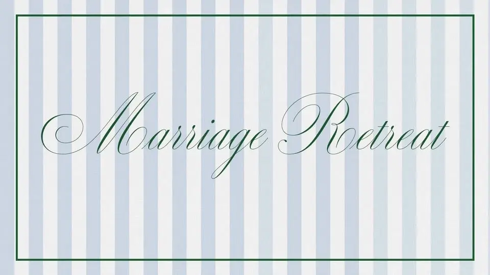 Marriage Retreat