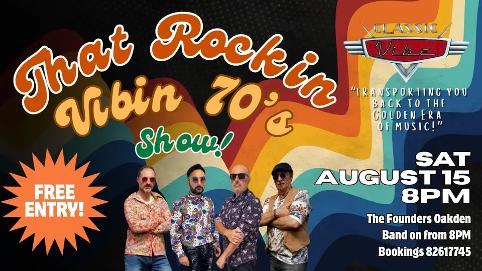 Classic Vibe 🎸 Rockin’ Vibin’ 70’s Show! 🎶
