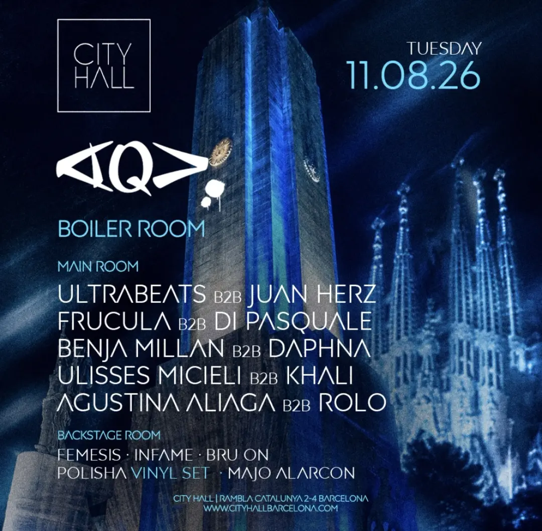 City Hall pres. AQV II BOILER ROOM II Tuesday II Guest List