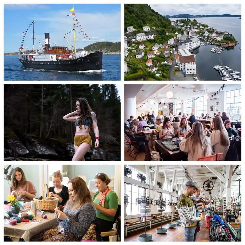 Reis med «Stord I» til Salhus for å oppleve Tekstilindustrimuseet og Salhus Tricotasjefabrik