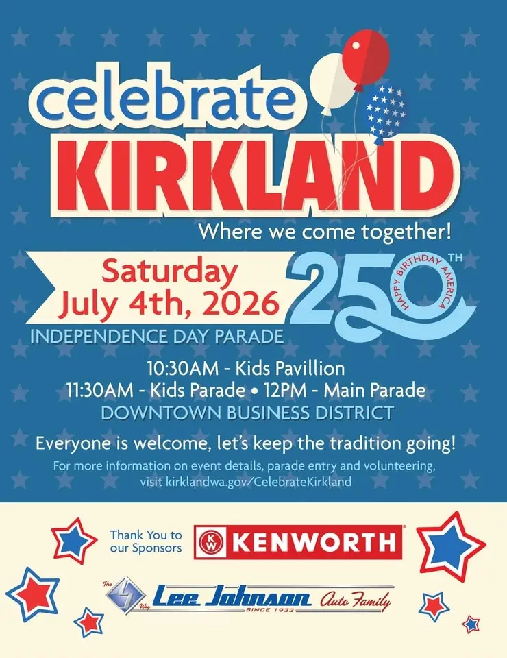 Celebrate Kirkland Fourth of July Parade