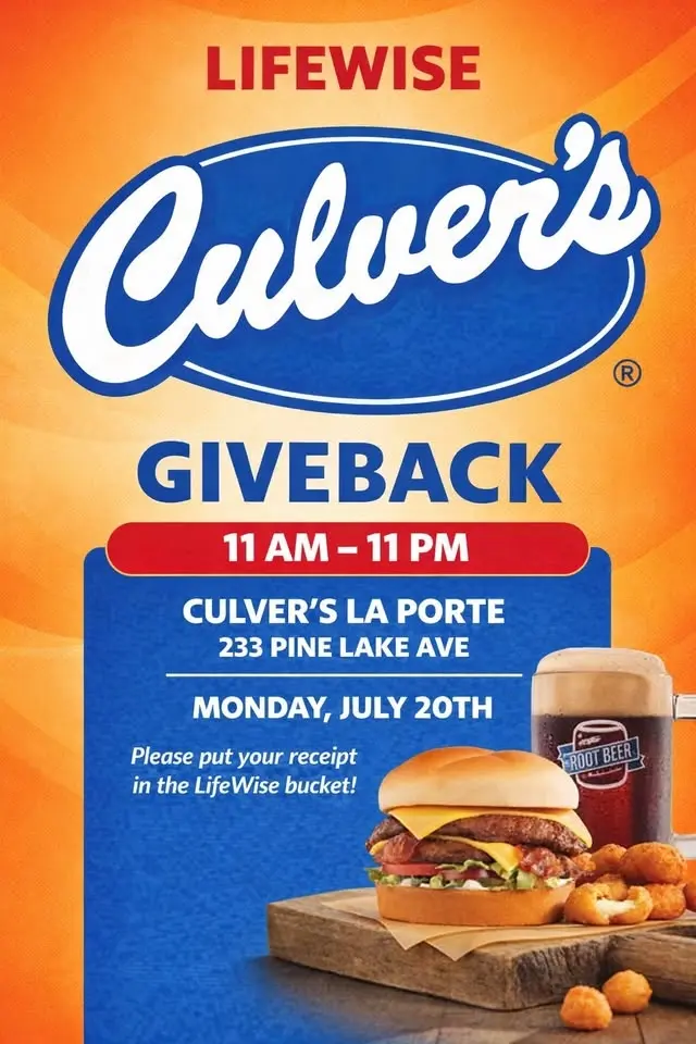 LifeWise Culver's Give Back Day!