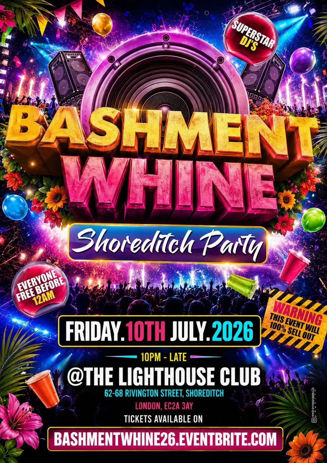 Bashment Whine - Shoreditch Party