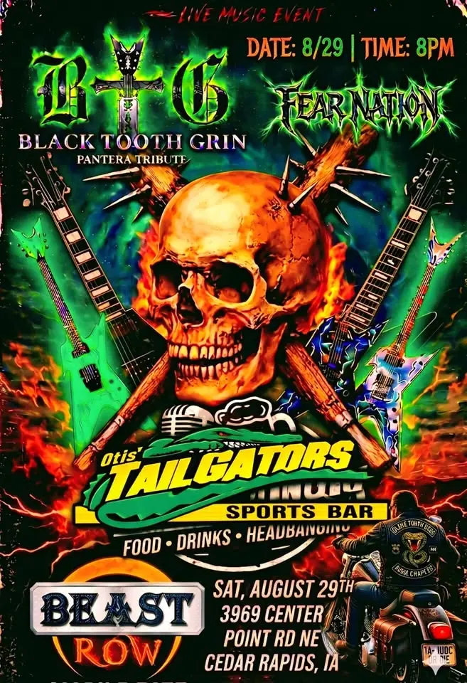 BLACK TOOTH GRIN w/Fear Nation