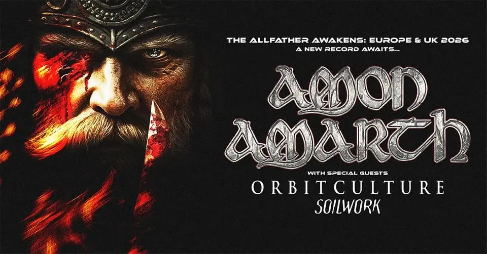 Amon Amarth - The Allfather Awakens - Europe & UK 2026 | München