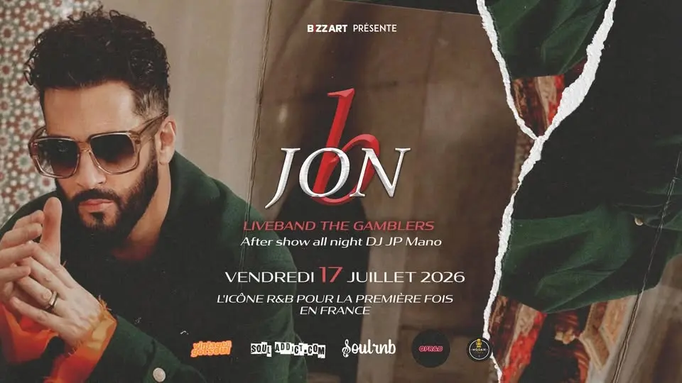 JON B live @Bizz'Art Paris