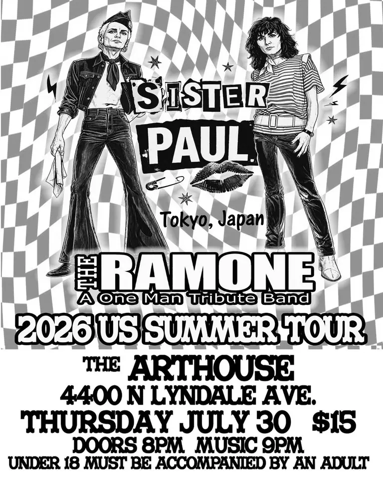 Sister Paul and The Ramone at the Arthouse Minneapolis 7/30/26
